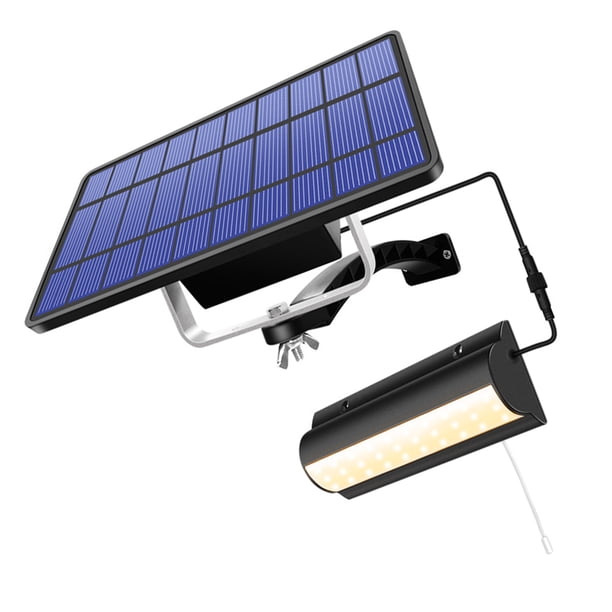 Moyic Lámparas solares con cable Lámpara colgante encantadora para exteriores Luces decorativas de jardín de doble cabeza Patio Garajes Patios Iluminación y accesorios luz calida Moyic HA044782-02