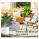 thumbnail image 3 of 2pz Plantas Hojas De Palma Y Monstera Decorativa 18 Hojas, Malubero, color verde, 3 of 5