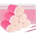 thumbnail image 2 of 100 Pcs Disposable Lip Lint Free Applicators Lipstick Testers Wands Applicators for Makeup Lip Brushes Makeup Beauty Tool Black, 2 of 5