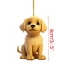thumbnail image 3 of RKSTN christmas ornaments Border New Product Christmas Dog Car Hanger Christmas Decoration Acrylic Car Hanger Home Hanger, 3 of 3