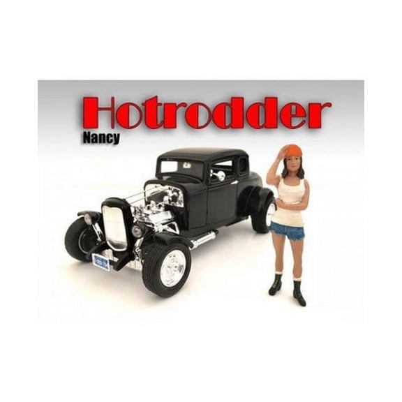American Diorama AD24008 Hotrodders Nancy Figure for 1-18 Scale Models
