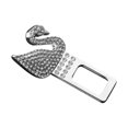 thumbnail image 2 of Clips para cinturón de seguridad con diamantes de imitación, compacto, portátil, cómodo, ajustador de cinturón de seguridad para coche Tipo 5, 2 of 10