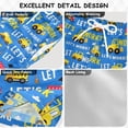 thumbnail image 4 of Construction Vehicle Pattern Swim Trunks Quick Dry Beach Pool Board Shorts Lightweight Stylish Print Sizes 2T to XL, 4 of 8