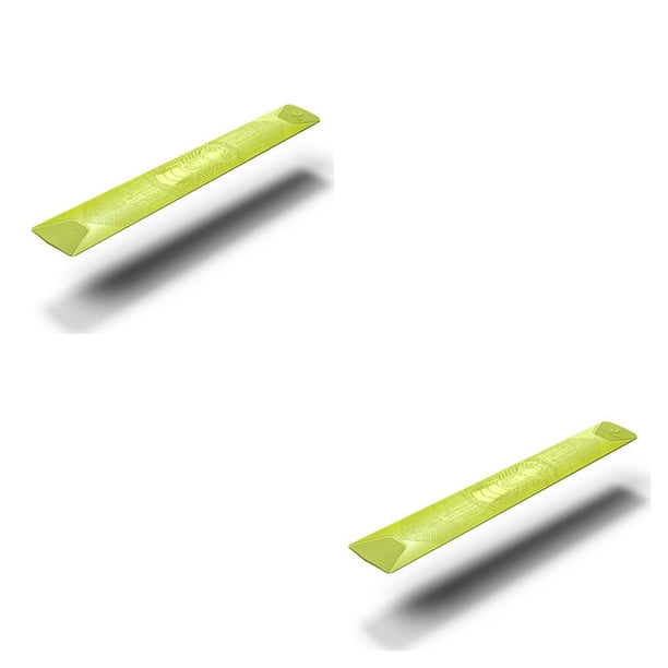 Soidarity ENLEE-Protector de cuadro de tubo descendente para bicicleta, pegatina de plástico para bicicleta de montaña, pegatina para ciclismo de Verde Tipo 2 2piezas Soidarity CBP347077