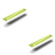 thumbnail image 1 of Soidarity ENLEE-Protector de cuadro de tubo descendente para bicicleta, pegatina de plástico para bicicleta de montaña, pegatina para ciclismo de Verde Tipo 2 2piezas Soidarity CBP347077, 1 of 5
