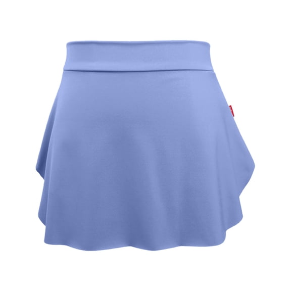 Women'S Skirt Women Pull On Ballet Skirt Elastic Dance Skirt Mini Skirt For Skating Gymnastis Sky Blue XL