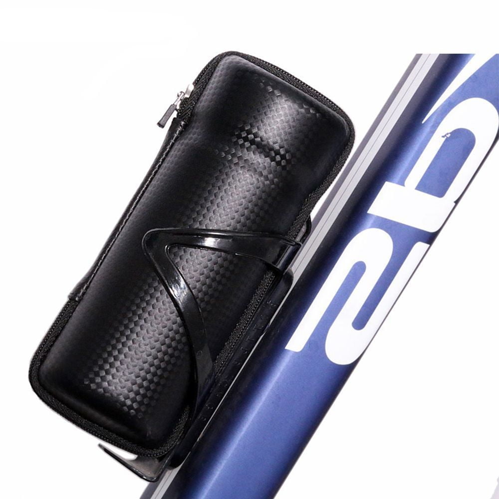 Bicycle Bottle Holder Bottle Cage Case Multi Bike Cycling Tool Capsule Boxes Store Keys Repair Kit Set Color Carbon pattern Walmart