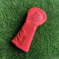 thumbnail image 3 of Funda de palo de golf con forma de calavera n.° 1, funda de madera para palo de golf con forma de pata de pollo, funda protectora para cabeza de pelota de golf, 3 of 6