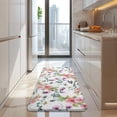 thumbnail image 4 of Pioneer Flower Floral Print Pattern Kitchen Rug Mat,Kitchen Runner Rugs Non Skid Washable,Decorative Kitchen Floor Mats for Kitchen,Sink,Laundry,17"x47.2", 4 of 7