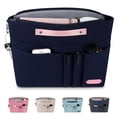 thumbnail image 4 of VANCORE Purse Organizer Insert for Handbags - Tote Bag Organizer Insert Zipper Bag for Women, Handbag Organizer Inside Liner with 15 Pockets, Blue, 4 of 6