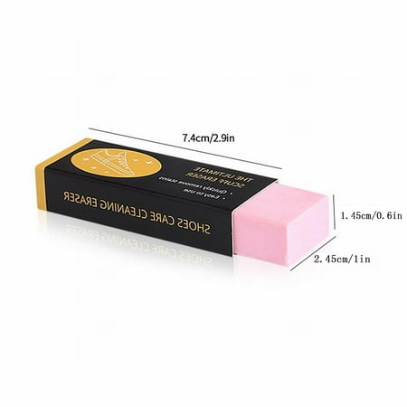 

Pencil Top Erasers Clearance! Effective Shoes Cleaning Eraser Sponge Suede Eraser Cleaner Shoe Cleaner without Water Dirt From Shoe No Water Needed Easy Carry and Store. Off Promotions!