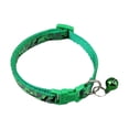 thumbnail image 2 of Pnellth Colorful Pet Collar with Bell Adjustable Dog Cat Collar for Puppies Kittens Stylish Camouflage Pattern DIY Pet Accessories, 2 of 9