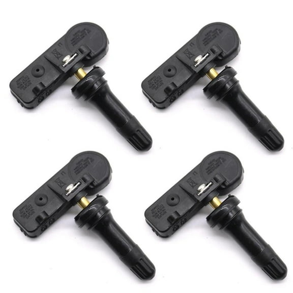 4 Pcs TPMS Tire Pressure Monitoring Sensor 433MHz for Ram 1500 3.0L 3.6L V6 5.7L 6.2L V8 2019–2020 OEM 68293199AA