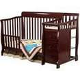 thumbnail image 2 of Dream On Me Brody 5-in-1 Convertible Crib with Changer, Cherry, 2 of 6