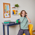 thumbnail image 2 of MyPhone by Ooma: Modern Landline Phone Service For Kids. Screen-free calling, Trusted Circle, Quiet Hours, Address-based 911. Includes Black Phone, 2 of 7