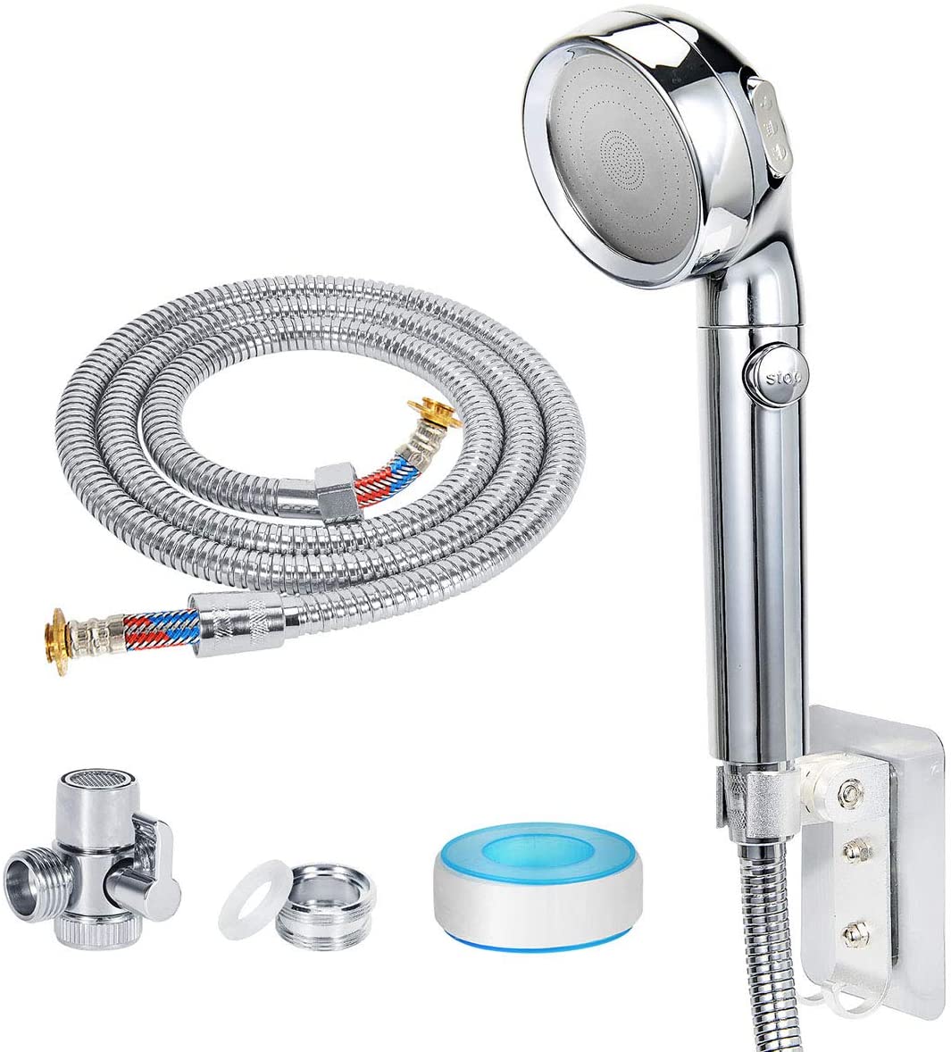 Hair Washing Kitchen Sink Hose Sprayer Attachment, Explosionproof 5 ft