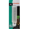 thumbnail image 2 of Sylvania 18492 25-Watt Frosted Tubular Incandescent T10 Bulb, 2 of 3