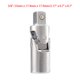 thumbnail image 2 of Kenally Adaptador de enchufe de llave de metal, portátil, pulido, brillante, Universal, ajustable, Manual, funda adaptadora de extensión reutilizable Artesanía 3/8 pulgadas Kenally TO008704-02B, 2 of 6