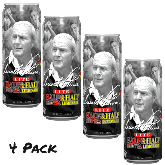 ( 4 Pack ) Arizona Lite Arnold Palmer Half & Half Iced Tea & Lemonade, 22Fl. oz.