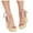 Pink, variant on Dellytop Womens Platform Espadrille Wedges Open Toe High Heel Sandals