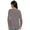 thumbnail image 5 of Women's Long Sleeve Knitted Crew Neck T-shirt, 5 of 6