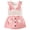 Pink baby girl clothes -sz1k8, variant on Girl Summer Outfits Baby Girls Bow Ruffle Sleeveless Top Skirt Set Sweet Summer Outfit（18-24 Months，Red）