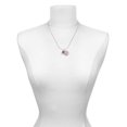 thumbnail image 2 of Delight Jewelry Silver-tone Enamel Basketball ''Rocks'' - Engraved Congrats Class of 2026 Charm Necklace, 18", 2 of 4