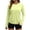 Mint Green, variant on Viluyesy Women's UPF 50 Sun Protection Shirts Long Sleeve Crew Neck Side Drawstring with Thumb Holes Quick Dry for Hiking Running Workout Outdoor Wear