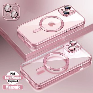 Custodia Magsafe Con Anello Diamantato Glitter Per IPhone