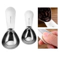 thumbnail image 3 of Juego de 2 cucharas medidoras de acero inoxidable Gloria para cocina 30 ml y 15 ml, 3 of 9