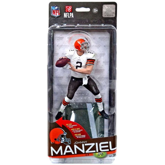 McFarlane NFL Sports Picks Series 35 Johnny Manziel Action Figure (White Jersey)
