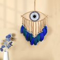 thumbnail image 2 of Dream Catcher Holmgren Evil Eye, azul, hecho a mano, 16 x 15 cm, 2 of 6