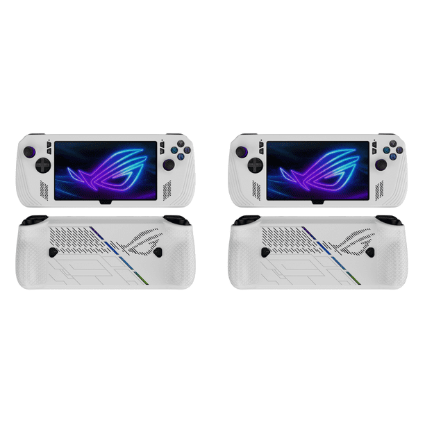 Funda Protectora Silicona Antideslizante para Consola Juegos ROG Ally X () Blanca