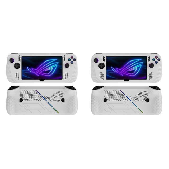 Funda Protectora Silicona Antideslizante para Consola Juegos ROG Ally X () Blanca