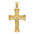 thumbnail image 4 of 14k Two-tone Gold Crucifix Pendant, 4 of 5