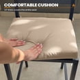 thumbnail image 4 of Crestlive Products Outdoor Bar Stools Set of 4, Patio Counter Height Barstools with Cushions, Outdoor Bar Chairs with Back & Footrest for Deck, Patio, Backyard, Garden, Poolside, Beige, 4 of 8
