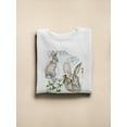 thumbnail image 3 of Wildlife Journal. Hare Sweatshirt Women -Jennifer Paxton Parker Designs, Female 3X-Large, 3 of 4