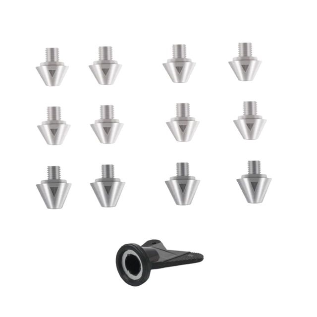 12 tacos para botas de fútbol que se reemplazan directamente con una llave de instalación. Rosca de 6 mm 8 11 mm