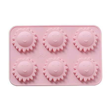 

6 Even Small Sun DIY Homemade Chocolate Candy Icing Grid Cookie Baking Cake Silicone deals of the week