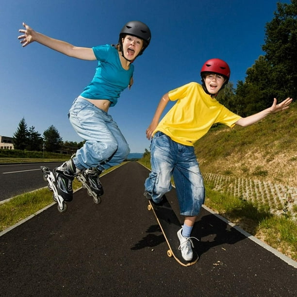AIMTYD Skateboard Vélo Casques pour Adultes Enfants Hommes Femmes