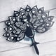 thumbnail image 4 of onlyliua Ofertas Del Día Tarjeta de Enchufe de Tierra de Pavo Real de Hierro y Metal, Decoración de Jardín, Decoración de Jardín, Decoración de Árboles, Artesanías, 4 of 7