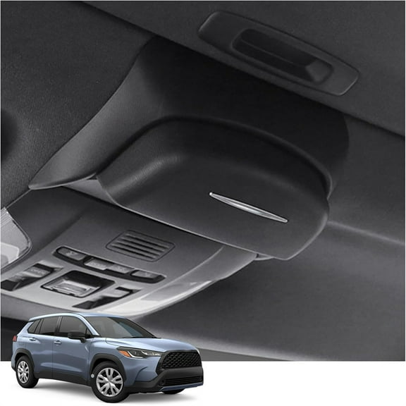 Zyutaosan Car Sunglasses Case Holder Storage Box For Toyota Corolla 2019-24 Accessories