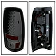 thumbnail image 2 of Spyder Automotive Tail Light Assembly - LED 5001764 Tail Light Assembly- LED; Smoke Lens; Chrome Plated Housing; LED Bulb/Uses OE Reverse Bulb, 2 of 8