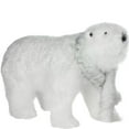 thumbnail image 2 of Northlight 19.75" White Walking Bear with Scarf Christmas Tabletop Decor, 2 of 2