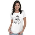 thumbnail image 4 of My Home My Castle Royalty King Queen Women's Graphic T Shirt Tees Brisco Brands S, 4 of 5