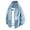 Sky Blue, variant on Unisex Windbreaker Jacket Lightweight Hooded Sun Protection Coat Breathable Lightweight Rash Guard Jackets for Fishing Hiking Travel Light Blue M