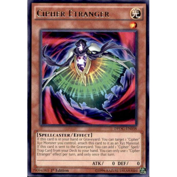 YuGiOh Duelist Pack: Dimensional Guardians Cipher Etranger DPDG-EN038