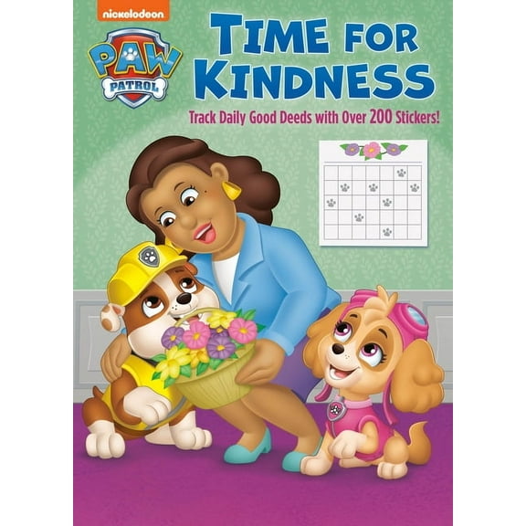 Time for Kindness (Paw Patrol): Activity Book with Calendar Pages and Reward Stickers, (Paperback)