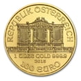 thumbnail image 2 of 2015 Austria 1 oz Gold Philharmonic BU, 2 of 3