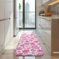 thumbnail image 4 of Pink Breast Cancer and Love Kitchen Rug Mat,Kitchen Runner Rugs Non Skid Washable,Decorative Kitchen Floor Mats for Kitchen,Sink,Laundry,17"x47.2", 4 of 7